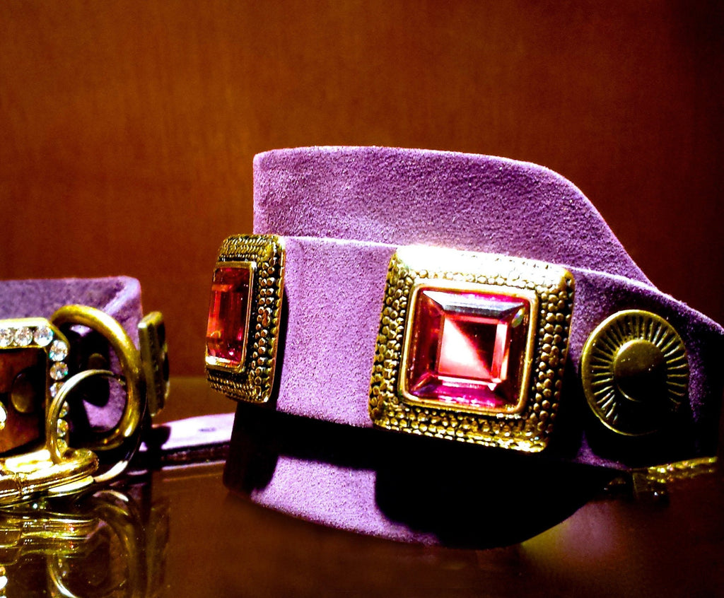 Vintage ESCADA Hot Pink and Purple Belt 